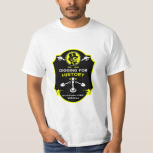 Amerikanischer Bürgerkrieg Metalldetektor-Club T-Shirt