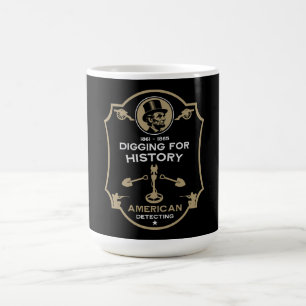 Amerikanischer Bürgerkrieg Metalldetektoren Kaffeetasse