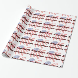 Amerikanischer Chiropraktor Geschenkpapier