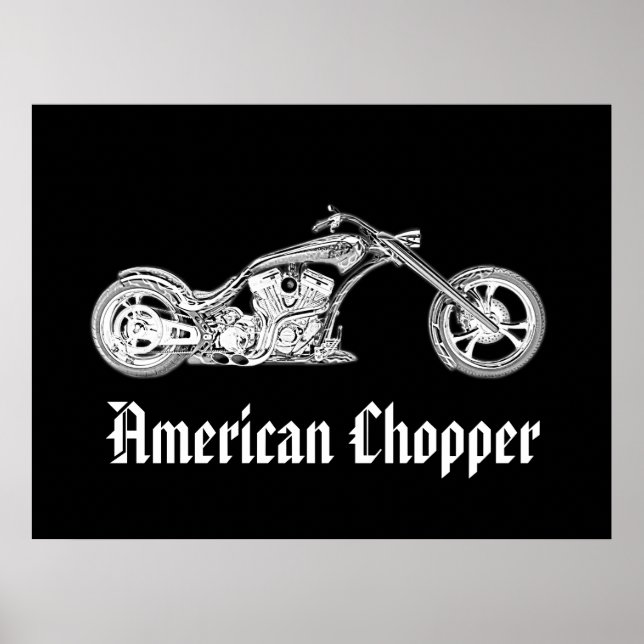 amerikanischer Chopper Poster (Vorne)