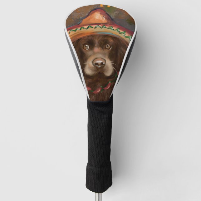 Amerikanischer Cocker Spaniel  Golf Headcover (Vorderseite)