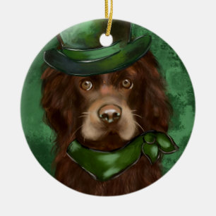 Amerikanischer Cocker Spaniel Keramik Ornament