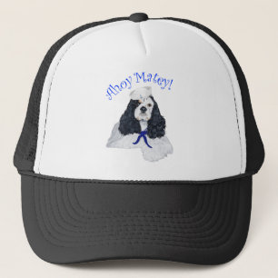 Amerikanischer Cocker Spaniel Matrose Truckerkappe