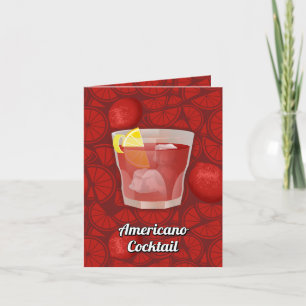 Amerikanischer Cocktail Karte