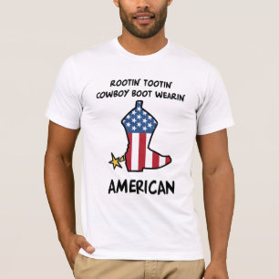 Amerikanischer Cowboy-T - Shirt