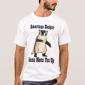 Amerikanischer Dachs T-Shirt
