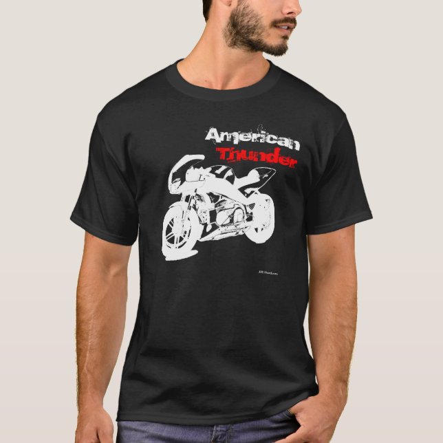 Amerikanischer Donner (DUNKEL) T-Shirt (Vorderseite)