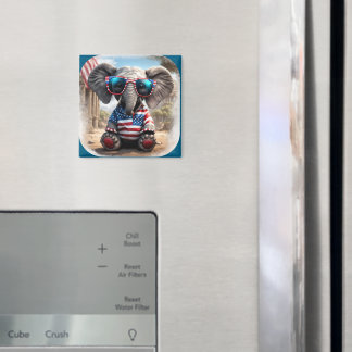 Amerikanischer Elefant Magnet