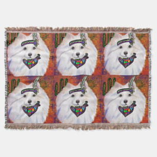 Amerikanischer Eskimo-Hund Decke