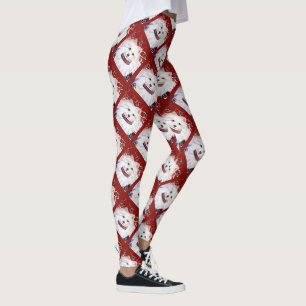 Amerikanischer Eskimo-Hund Leggings