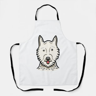 Amerikanischer Eskimo-Hund Schürze