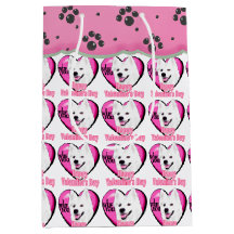 Amerikanischer Eskimo-Valentinstag