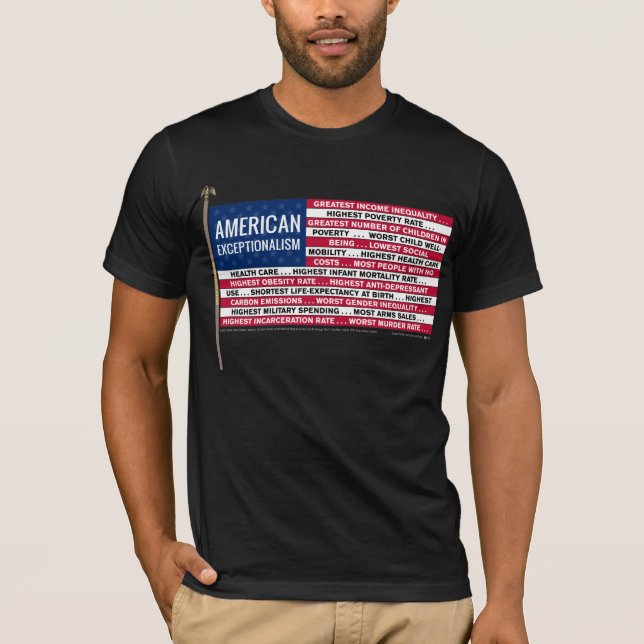 Amerikanischer Exceptionalism? T-Shirt (Vorderseite)