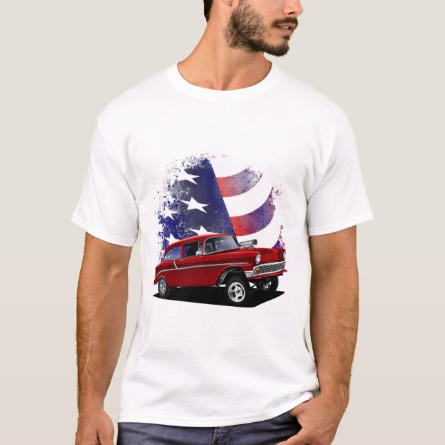 Amerikanischer Fast-Gasser T-Shirt (Vorderseite)