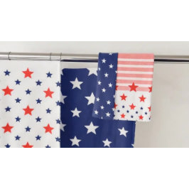Amerikanischer Feiertag Badhandtuch Set