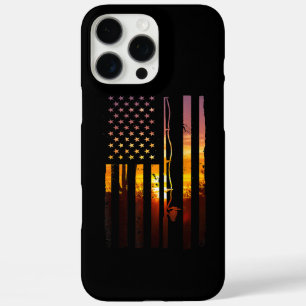 Amerikanischer Flagge Fisch Angler Fischer Fischma iPhone 16 Pro Max Hülle
