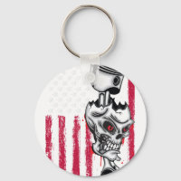Amerikanischer Flagge Kolben Muskelauto 5