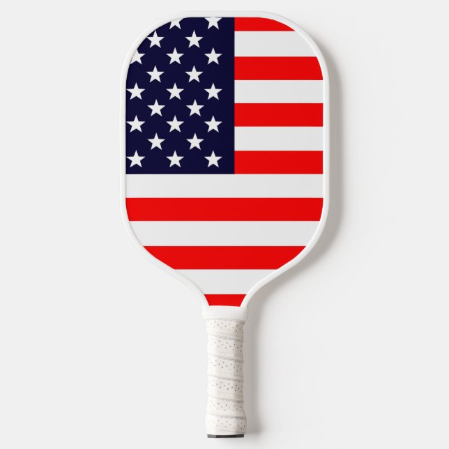Amerikanischer Flagge Pickleball Paddle (Vorderseite)