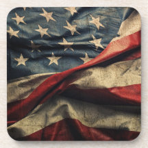 Amerikanischer Flagge Winkende Stoff Design Unters
