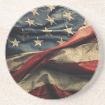 Amerikanischer Flagge Winkende Stoff Design Unters