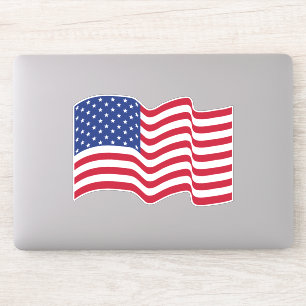 Amerikanischer Flaggen-Aufkleber Aufkleber