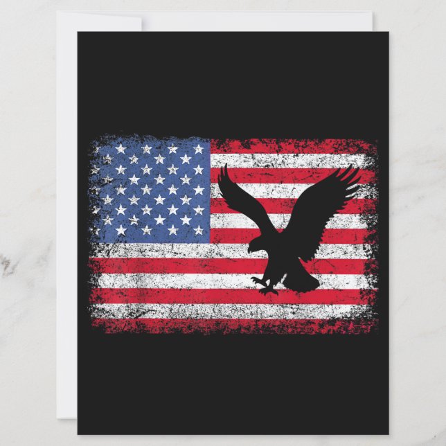 Amerikanischer Flaggenadler USA (Vorderseite)