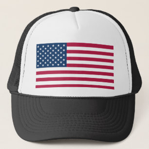 Amerikanischer FlagHat Truckerkappe