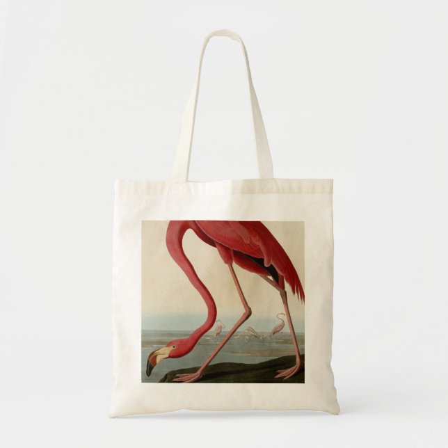 Amerikanischer Flamingo Tragetasche (Vorne)