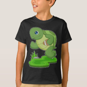 Amerikanischer Football Schildkröte Sport T-Shirt
