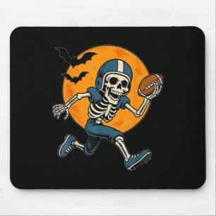 Amerikanischer Football Skelett Halloween Sport Fa Mousepad