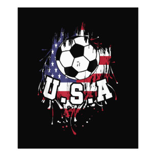 Amerikanischer Football USA Fotodruck