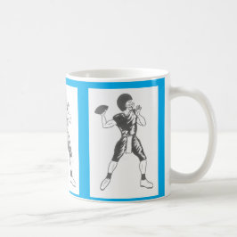 Amerikanischer Footballspieler Kaffeetasse