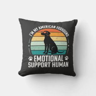 Amerikanischer Foxhound Emotionaler Unterstützungs Kissen