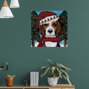 Amerikanischer Foxhound Poster