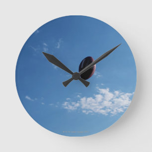 Amerikanischer Fußball 4 Runde Wanduhr