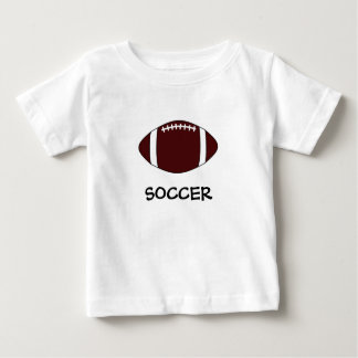 Amerikanischer Fußball oder Fußball? Baby T-shirt