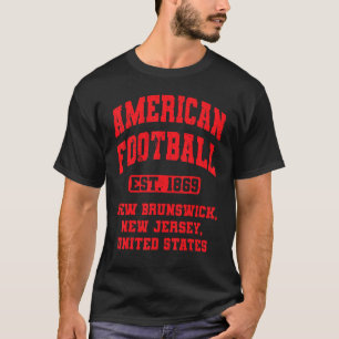 AMERIKANISCHER FUSSBALL VINTAGE ATHLITISCHE SPORTD T-Shirt