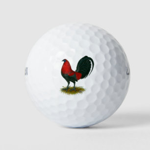 Amerikanischer Gamecock: Braunrot Golfball