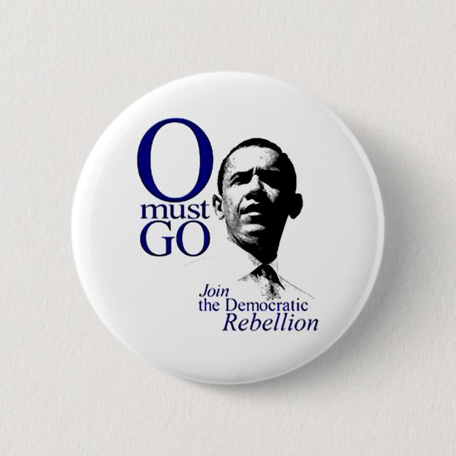 Amerikanischer geborener Knopf der Republik OMG - Button (Vorderseite)