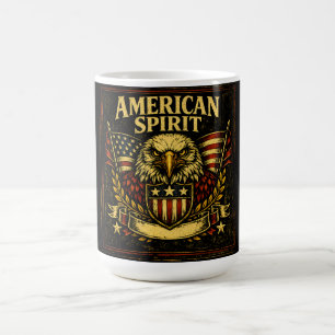 Amerikanischer Geist – Nationaler Stolz Erbe Kaffeetasse