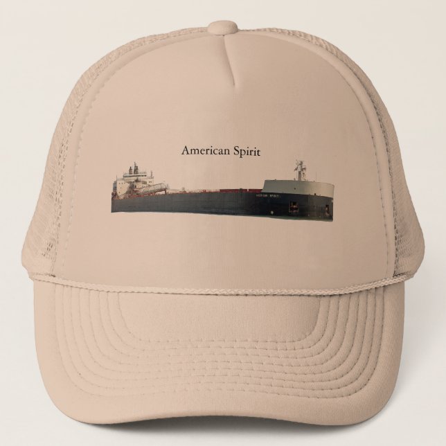 amerikanischer Geist Truckerkappe (Vorderseite)