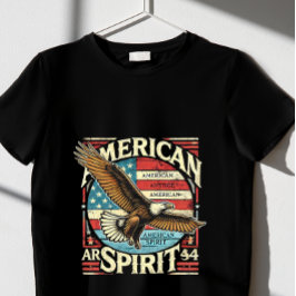 Amerikanischer Geist. Wir T-Shirt