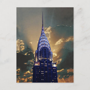 Amerikanischer Glanz Postkarte