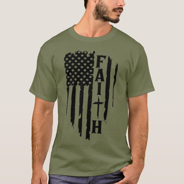 Amerikanischer Glaube T-Shirt (Vorderseite)