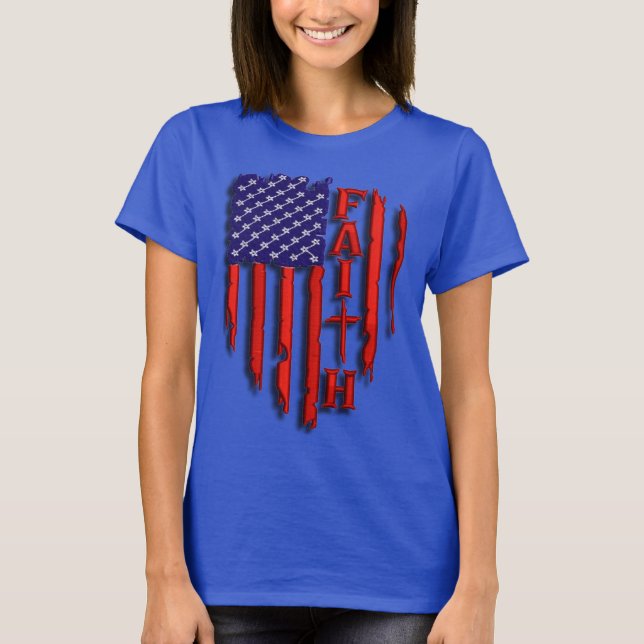 Amerikanischer Glaube T-Shirt (Vorderseite)