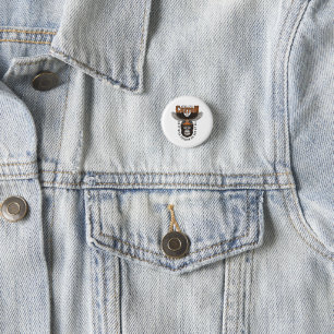 Amerikanischer Gorilla-Motorrad-Vintage-Biker-Adle Button