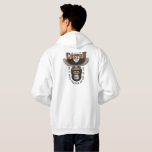 Amerikanischer Gorilla-Motorrad-Vintage-Biker-Adle Hoodie