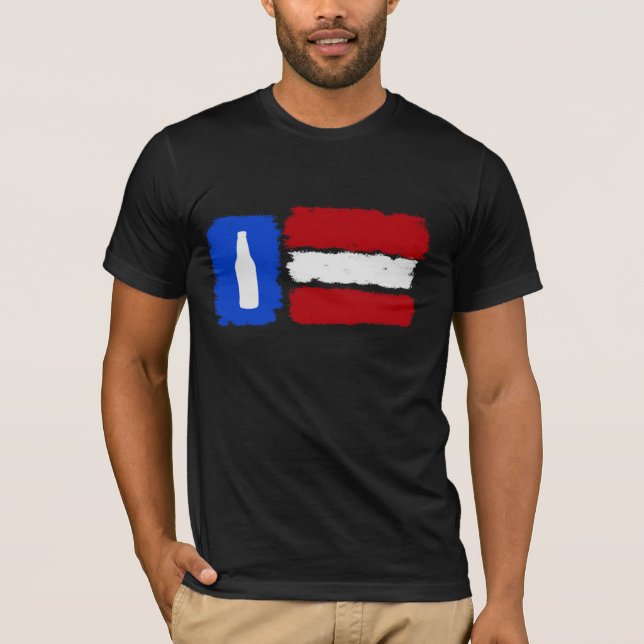 Amerikanischer Handwerks-Bier-T - Shirt (Vorderseite)