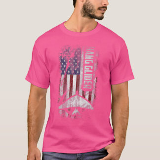 Amerikanischer Hängegleiter Patriot USA-Flagge Hän T-Shirt