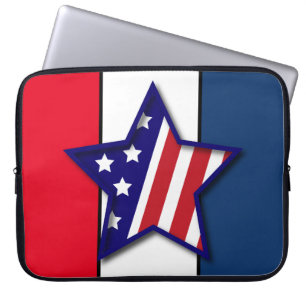 Amerikanischer Held Laptopschutzhülle